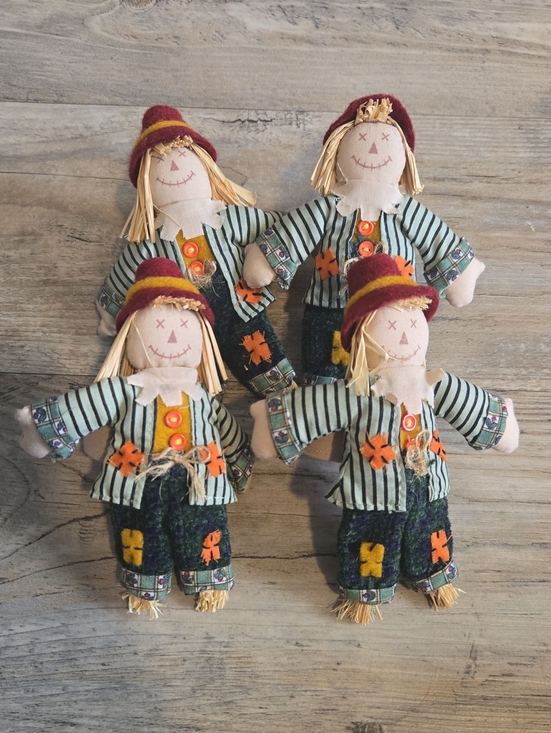 Source Unknown Other - Scarecrow Napkin Rings